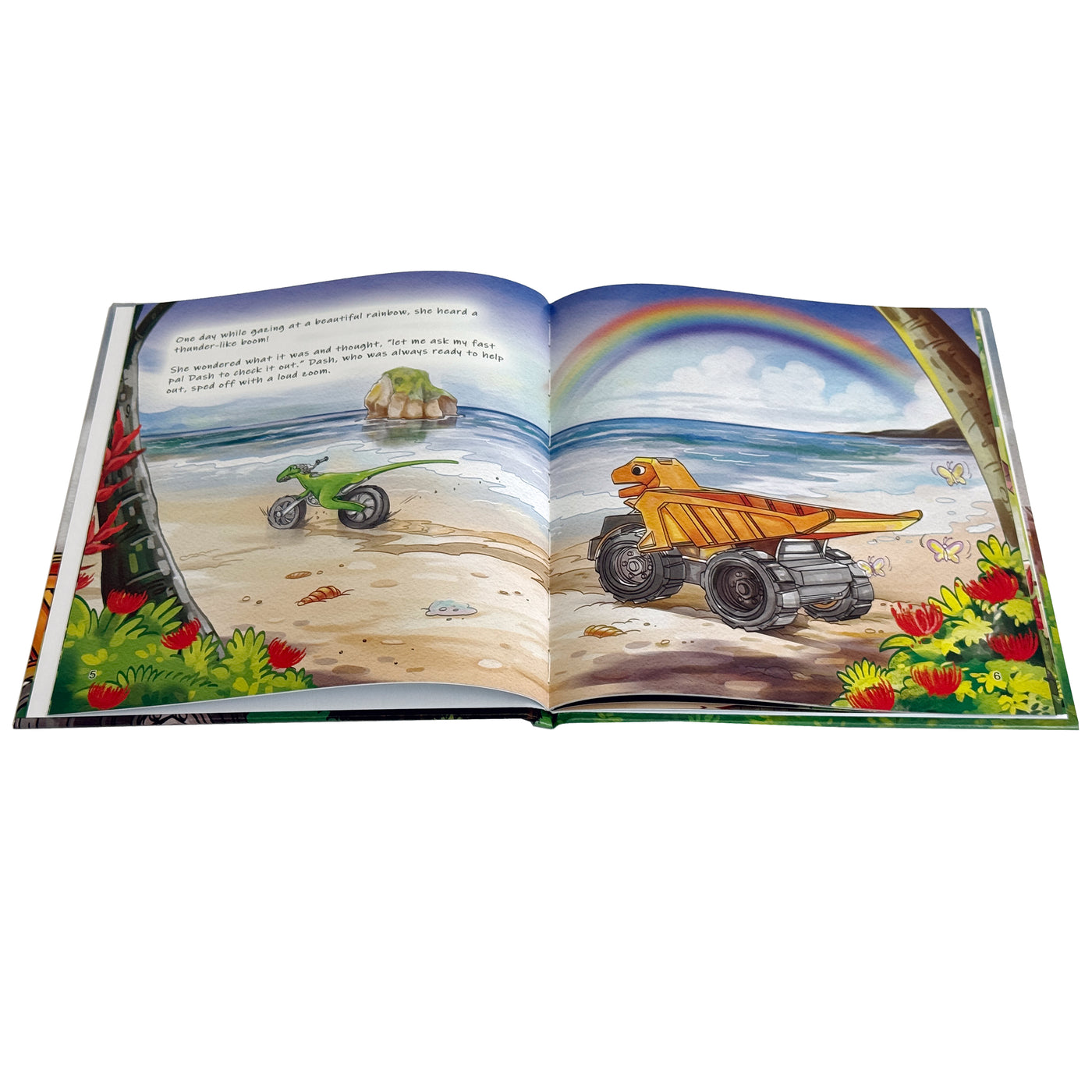 Dinosaur Book-3 for Kids | Bianca's Volcano Adventure!