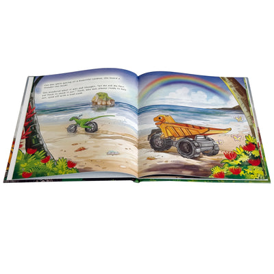 Dinosaur Book-3 for Kids | Bianca's Volcano Adventure!