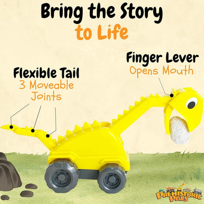 Dinosaur Truck Toy | Brontie from Prehistoric Pals