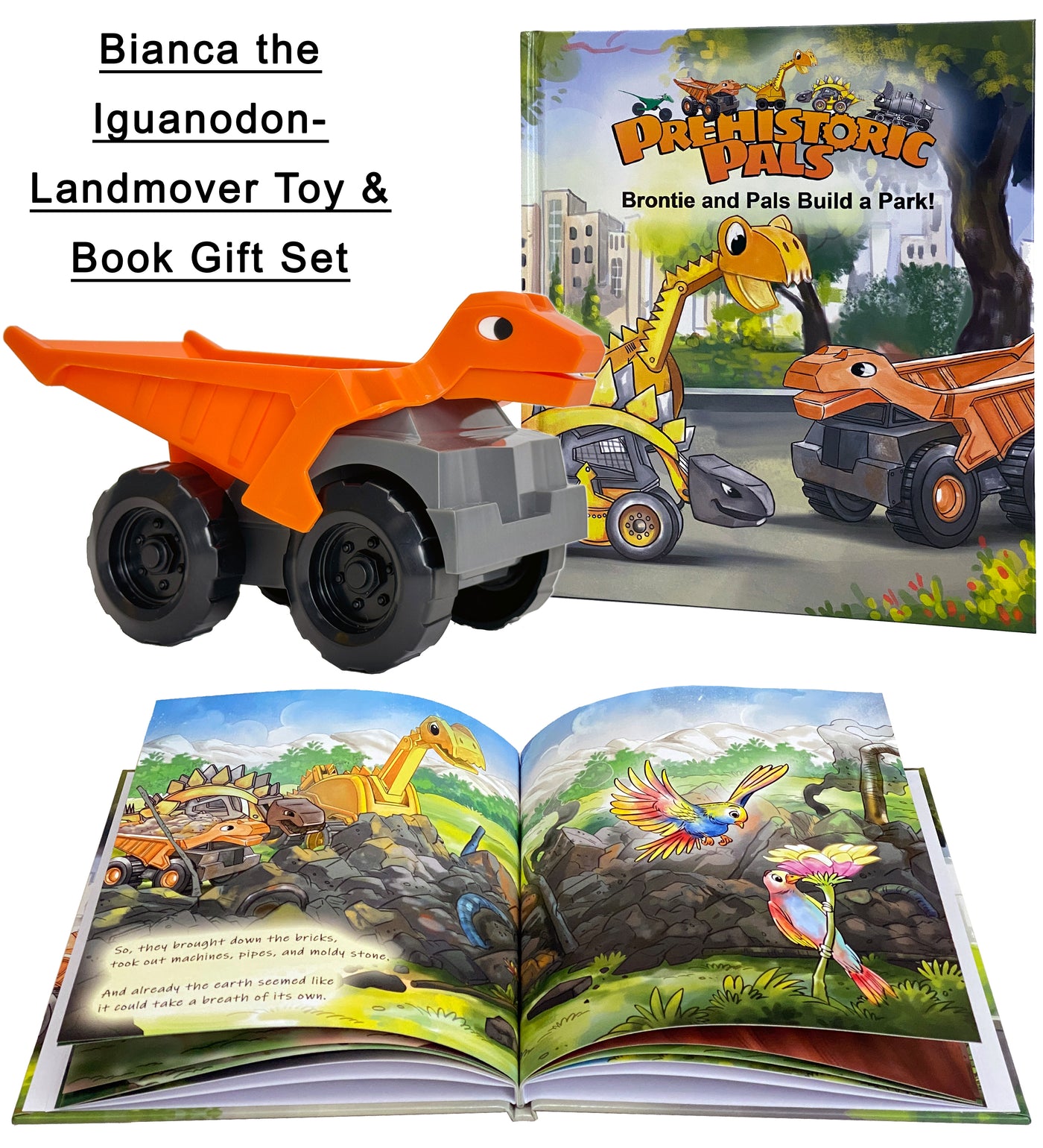 Dinosaur Truck Toy | Bianca Iguanodon Landmover