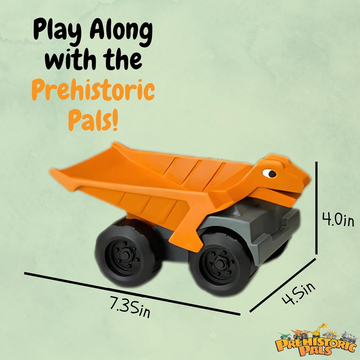 Dinosaur Truck Toy | Bianca Iguanodon Landmover