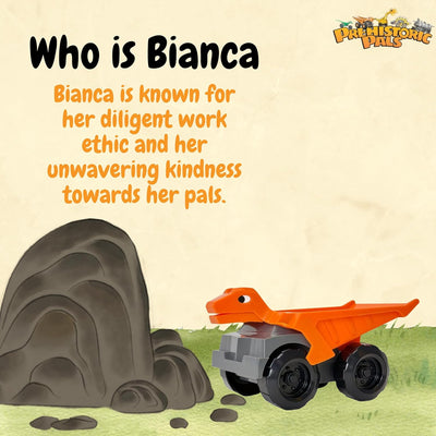 Dinosaur Truck Toy | Bianca Iguanodon Landmover